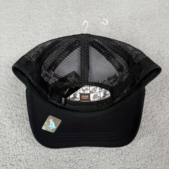 Goorin Bros The Farm Hat Cap Snap Back Black Mamba Snake Patch Mesh Trucker NWT - Picture 4 of 10